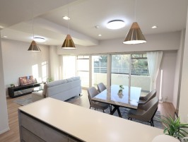 キッチンからの眺め キッチンからの眺め