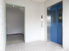 3階のエレベーターホール・3階なので階段での移動もしやすい 3階のエレベーターホール・3階なので階段での移動もしやすい