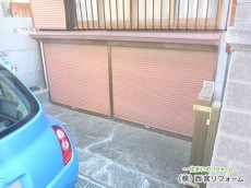 掘り込み車庫の床全体を 掘り下げて低くする拡張工事を行いました 神戸市の外構のリフォーム 西宮 芦屋 宝塚 神戸 尼崎の住まいのリフォームなら 株 西宮リフォーム