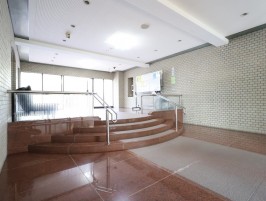 優雅な大理石・タイル貼りのエントランスホール 優雅な大理石・タイル貼りのエントランスホール