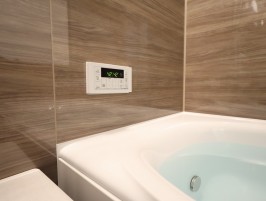 1スイッチ1機能で使いやすい給湯器リモコン 1スイッチ1機能で使いやすい給湯器リモコン