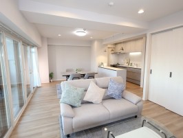 開放感のあるリビングダイニングキッチン 開放感のあるリビングダイニングキッチン